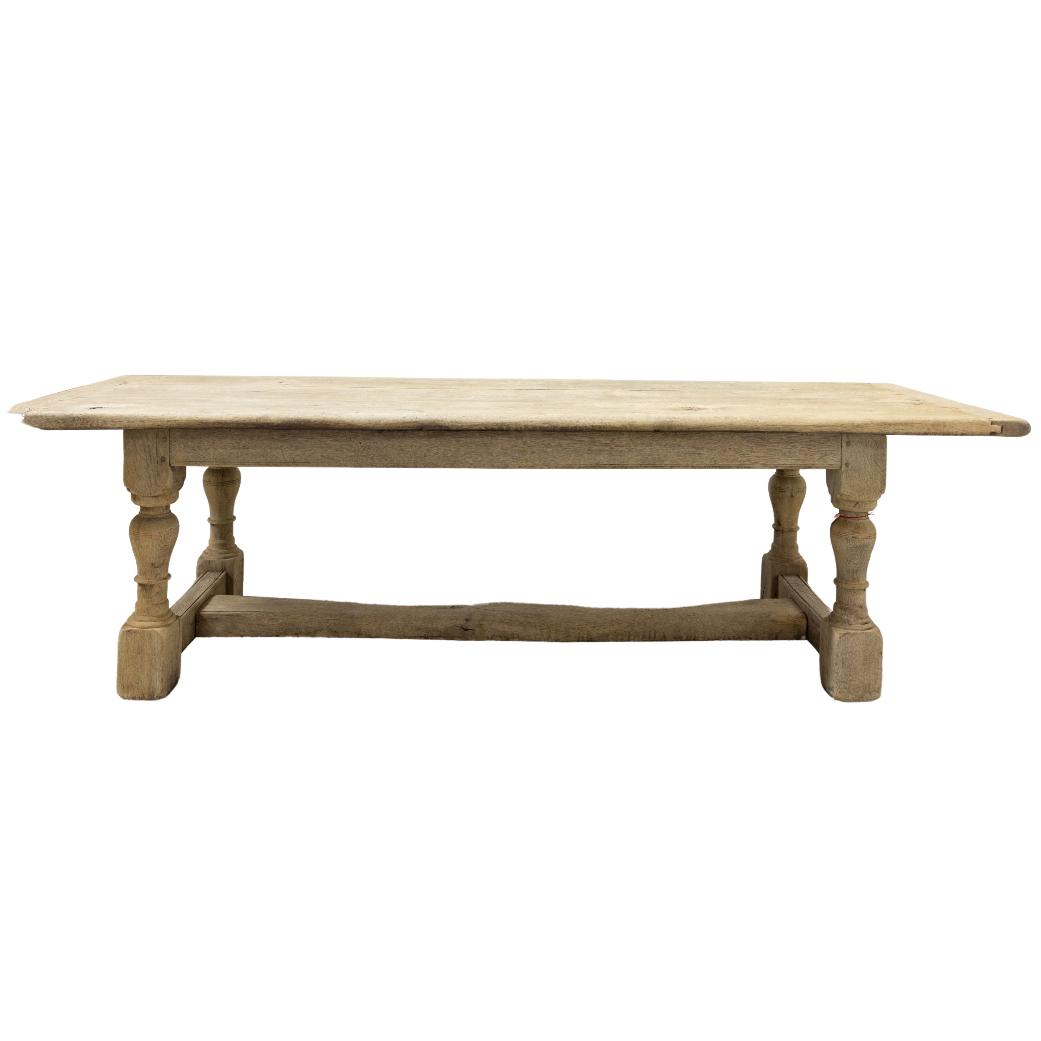 Table Oak Bleached 99x32x29
