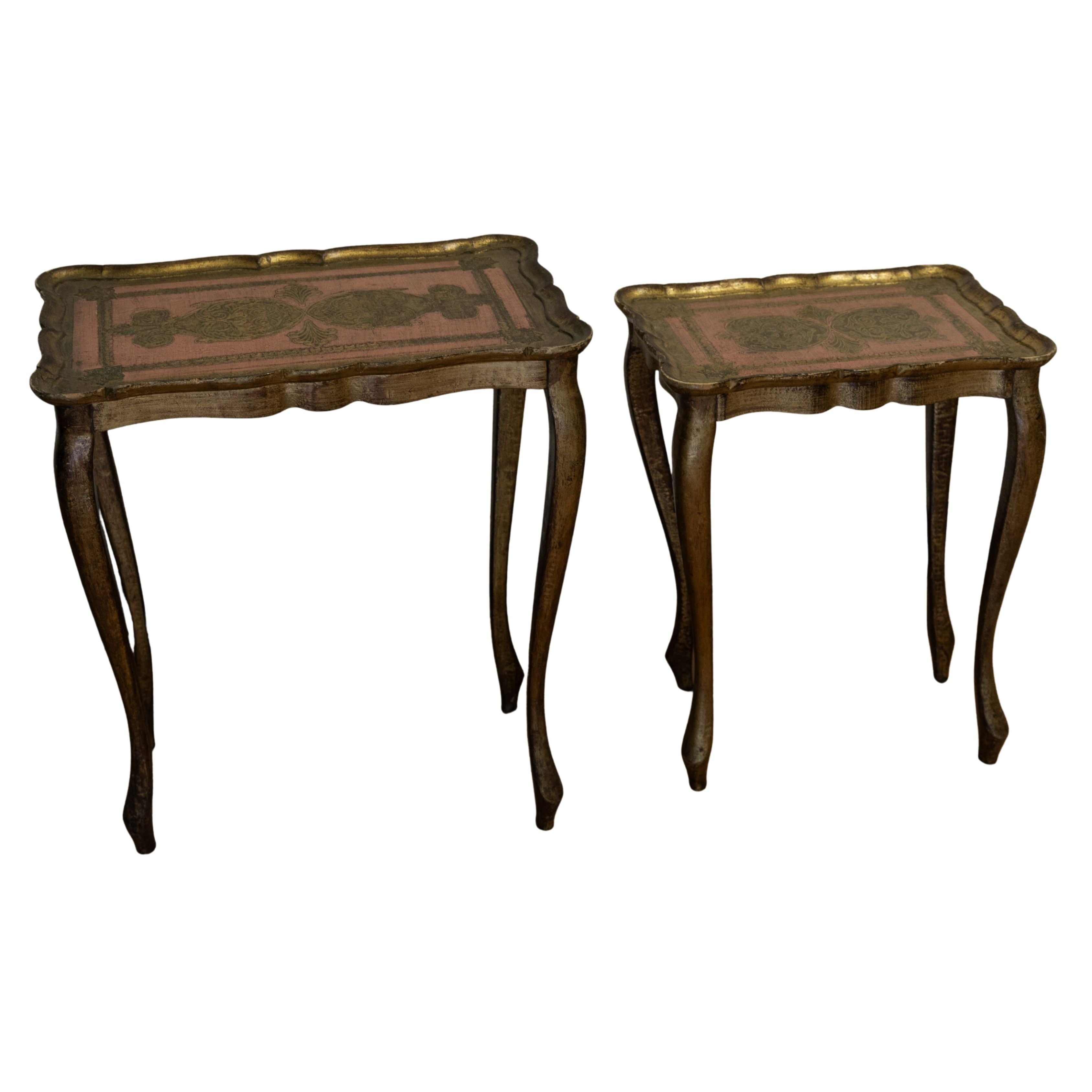 Pair of Venetian Nesting Tables