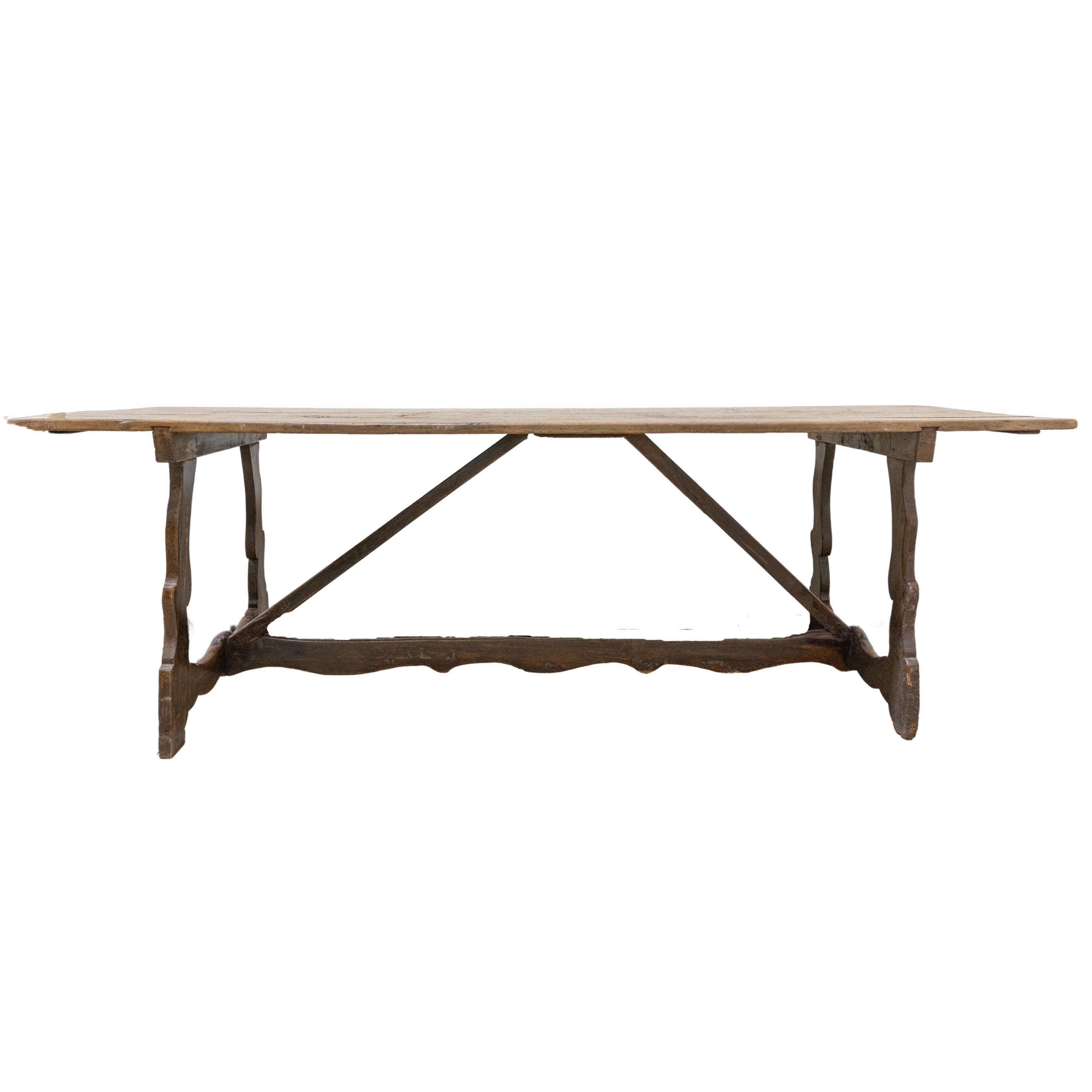 18th C Walnut Dining Table