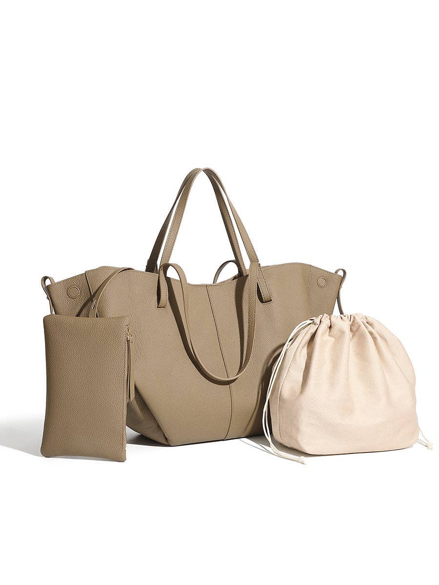 Oyster Wide Tote Bag