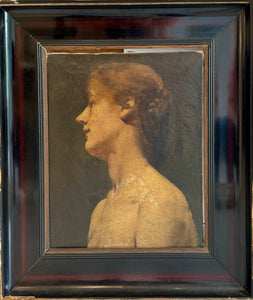 Heritage - Portrait of a Woman Aglow  (25 x 21.5)