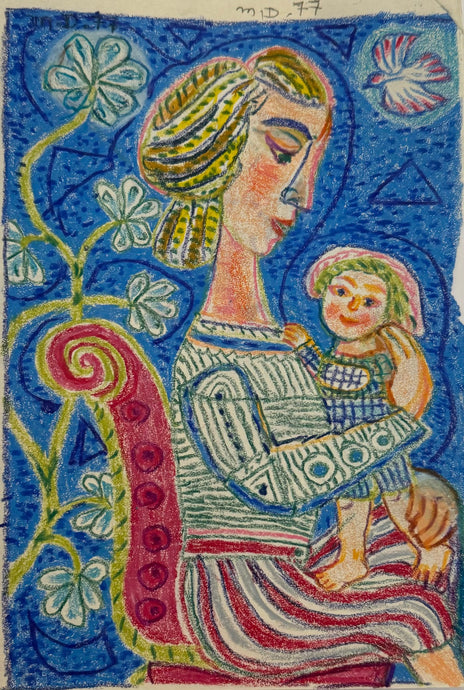 Heritage - A Mother's Hug by Michel Debieve (8.5 x 6)