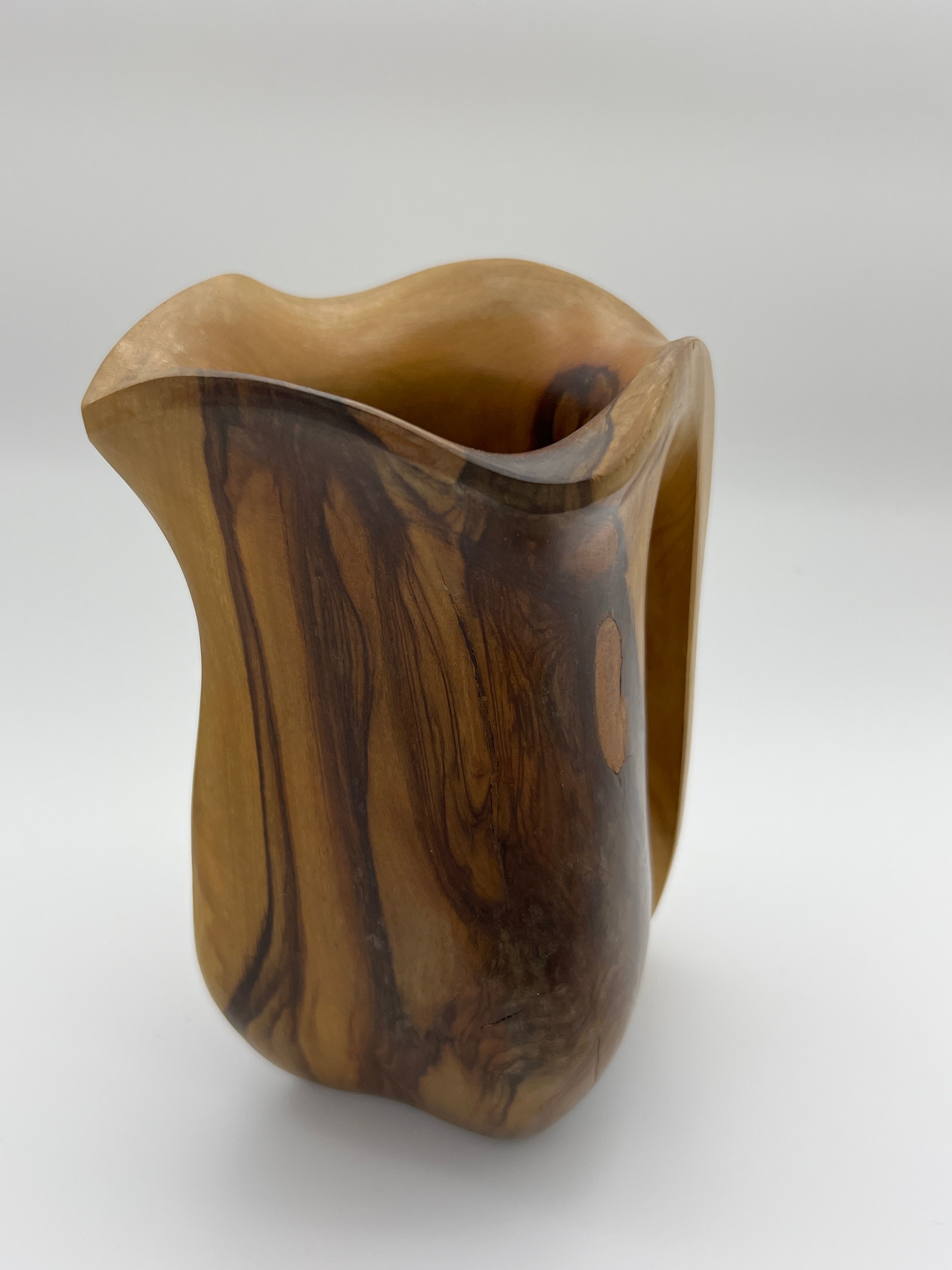 Medium Olive Wood Pitcher