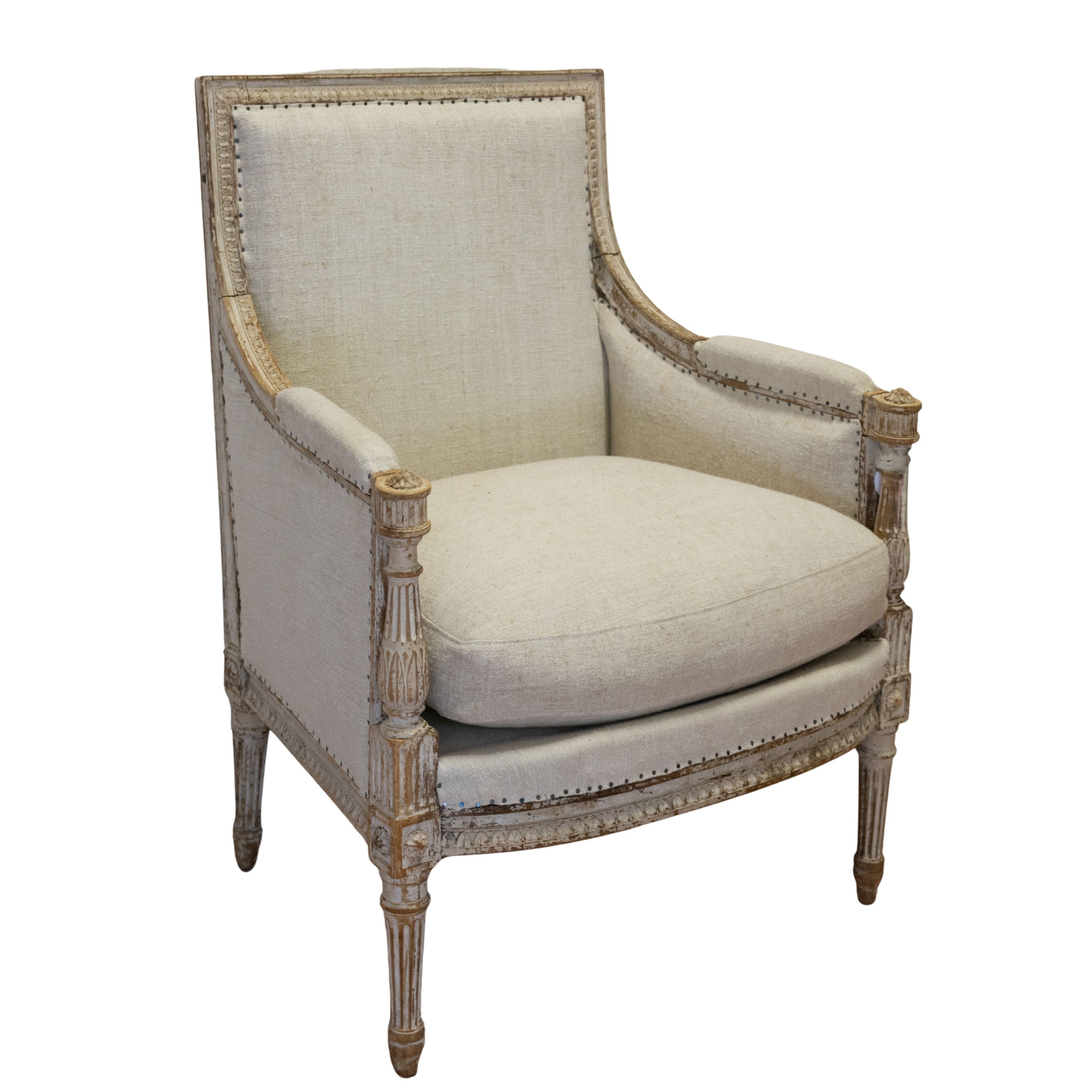 Recovered 19th C Armchair