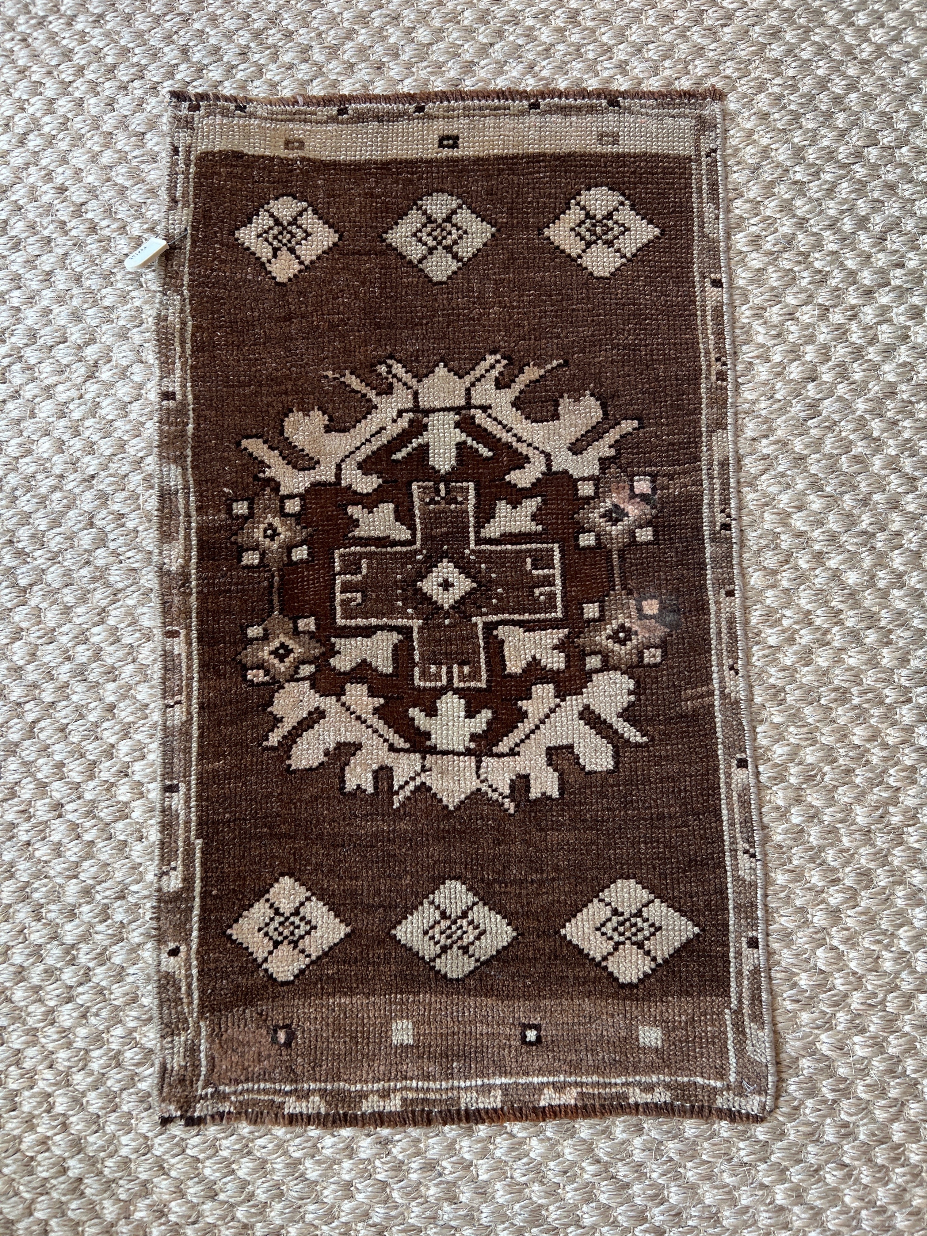 Oushak T Rug Vintage 1-6 x 2-8