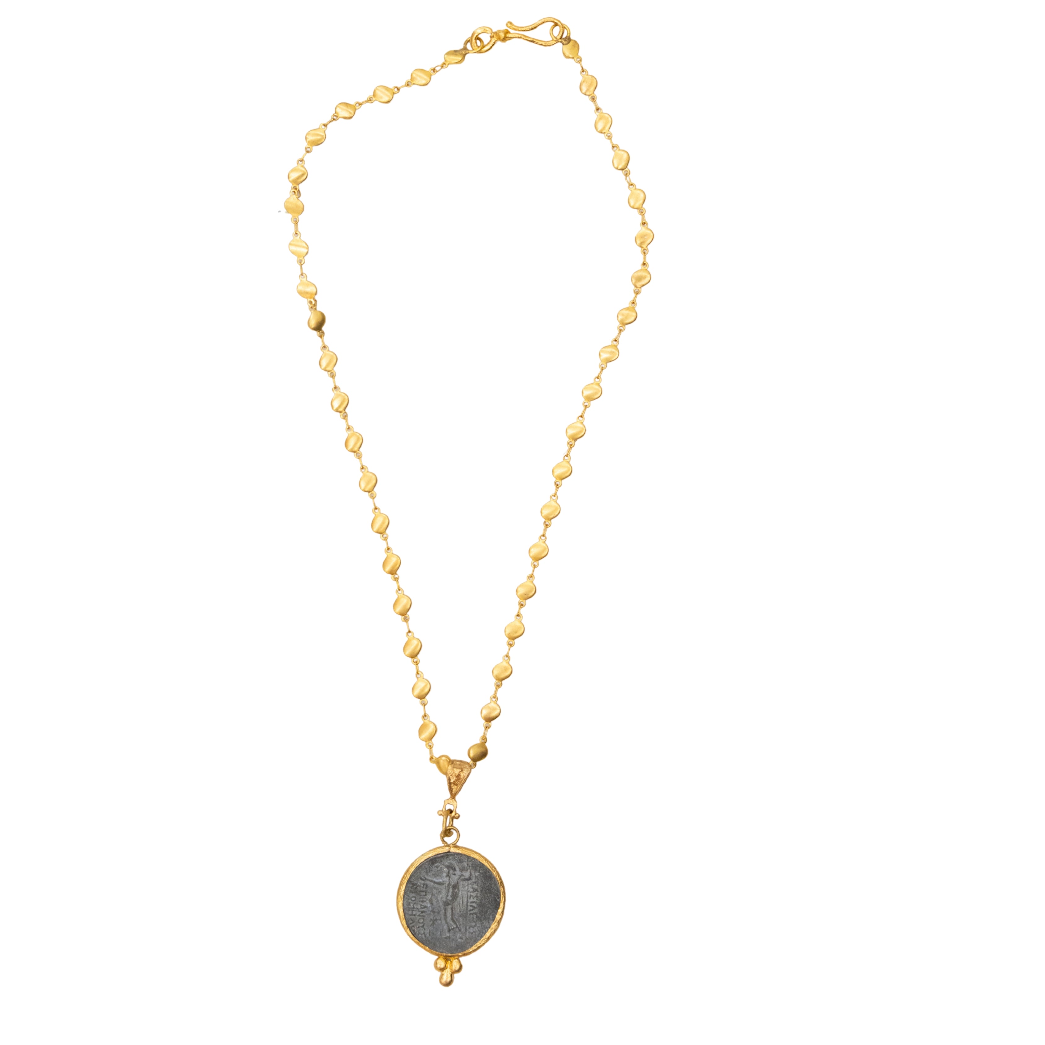 Chain & Larger Coin Necklace
