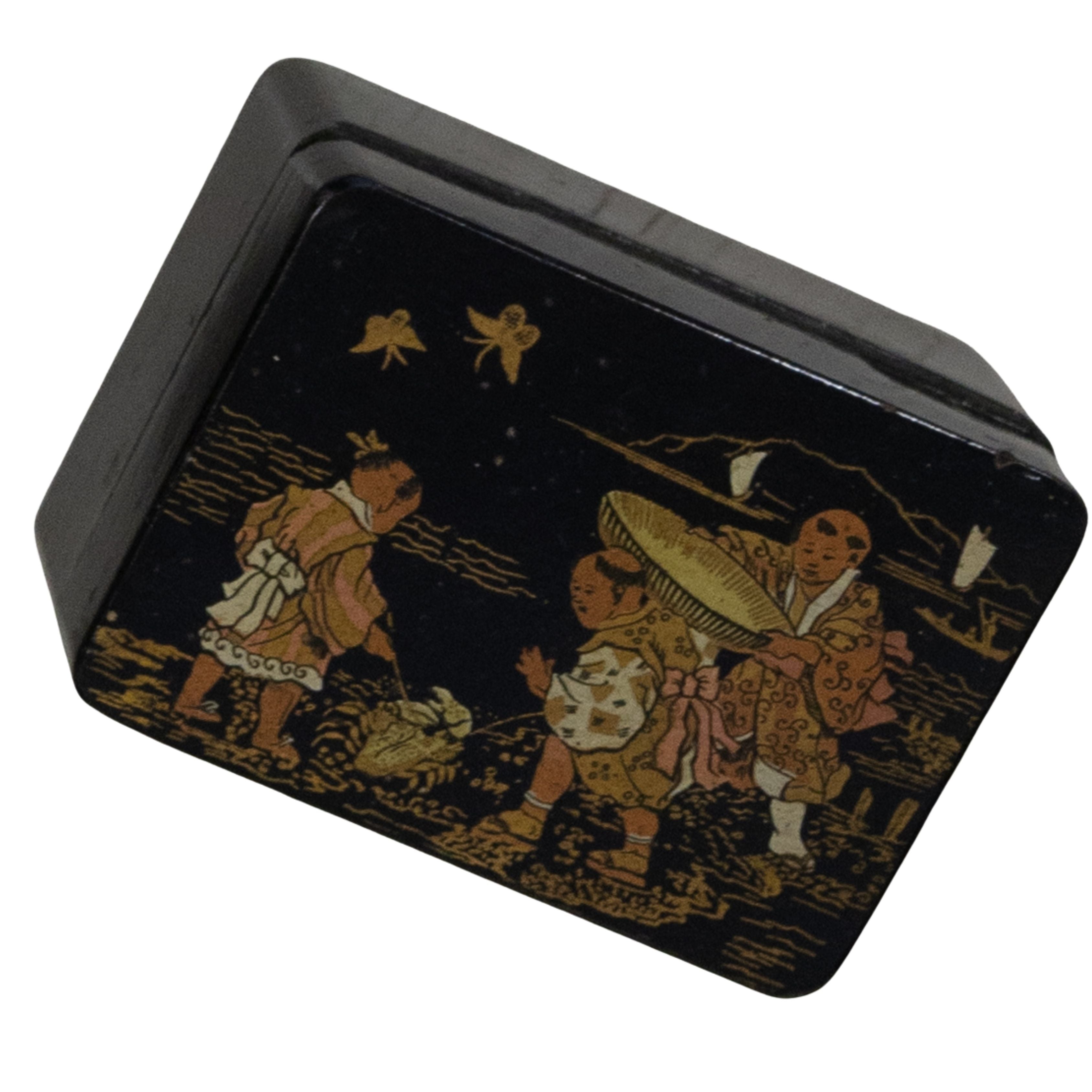 Small Rectangular Chinoiserie box