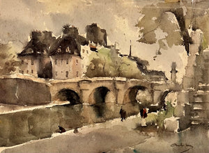 Heritage - Sunday by the Seine (9.5 x 12.5)