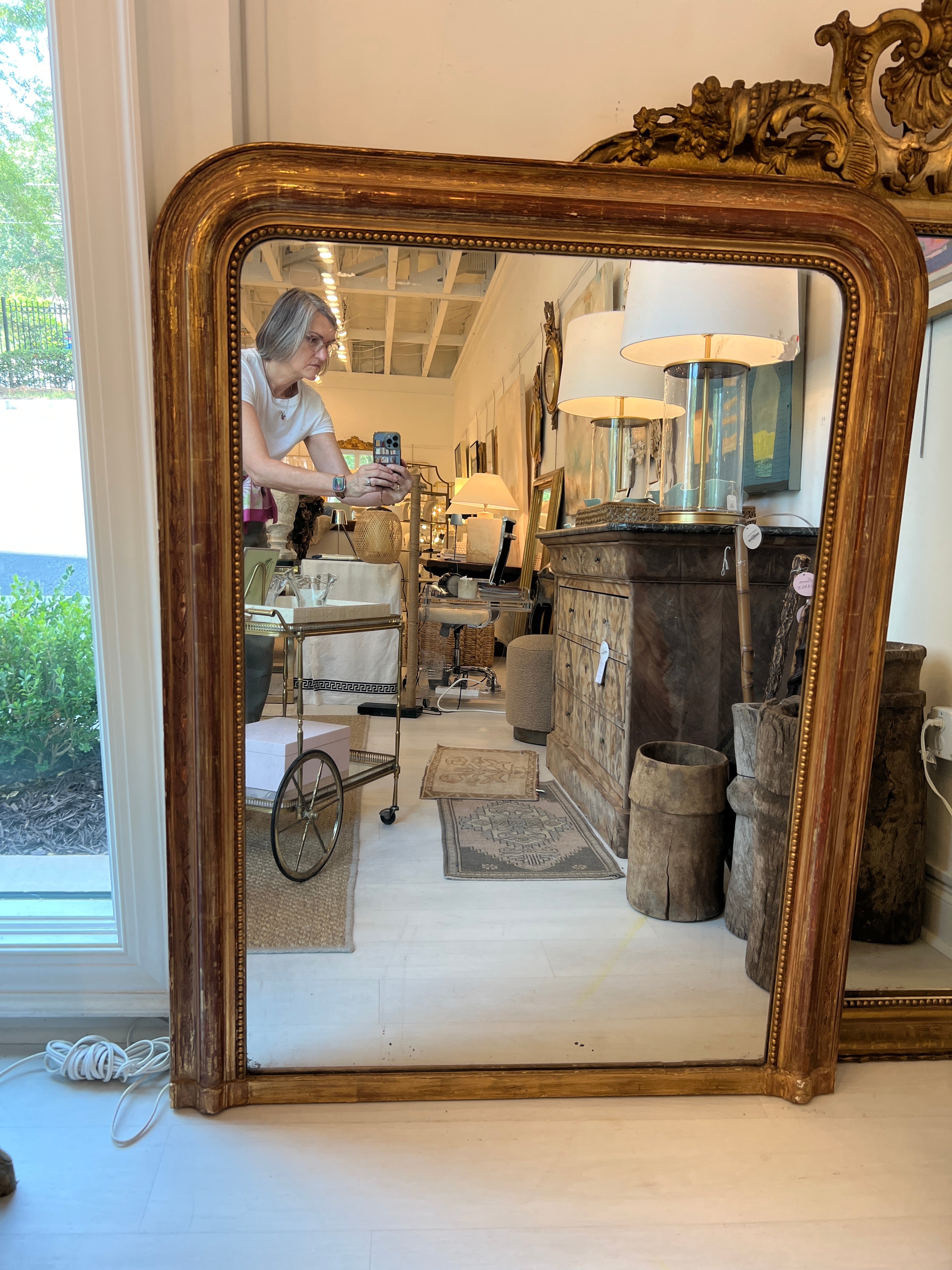 Louis Philippe Mirror 53x41