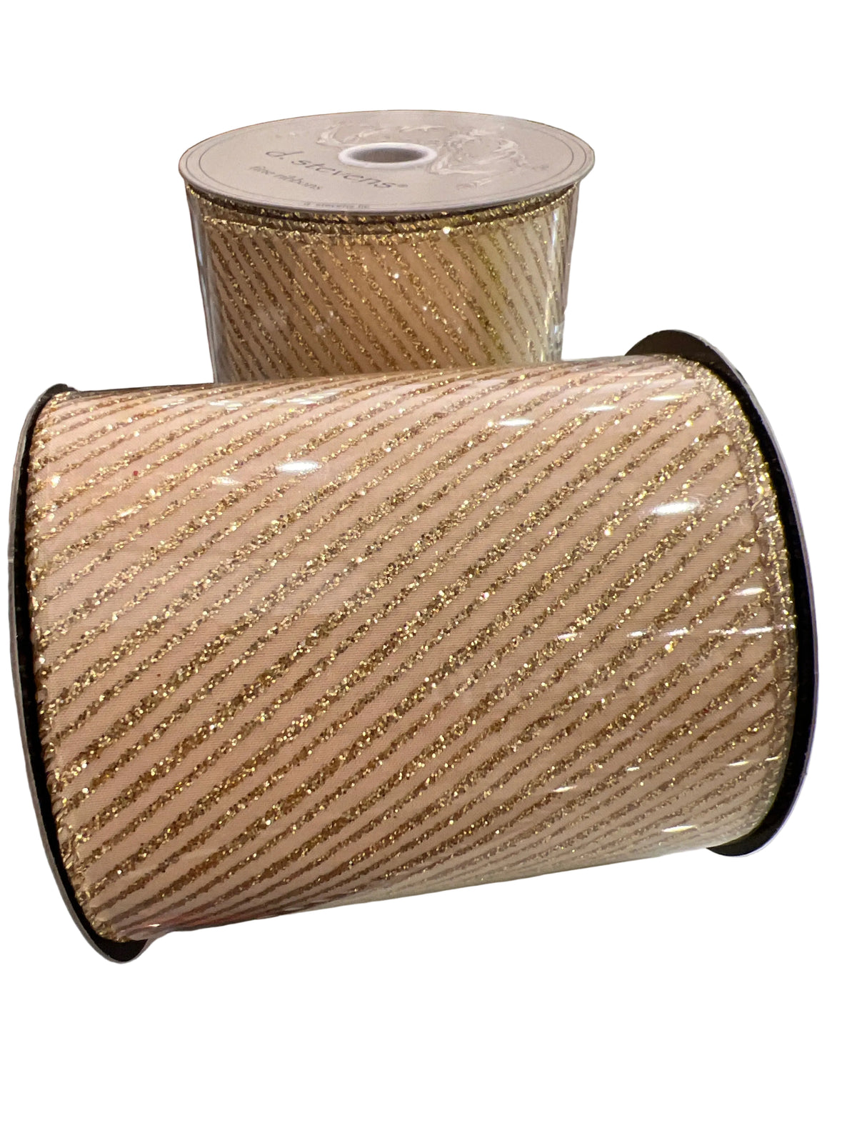 Gold Mini Stripes Ribbon