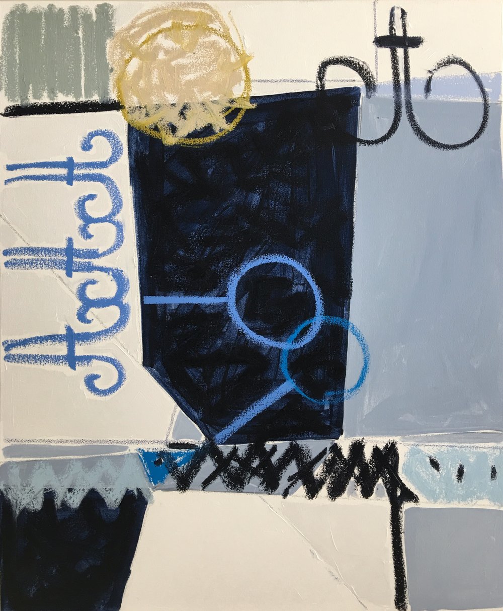 Karen Blair - An Apartment in Paris (36 x 30)