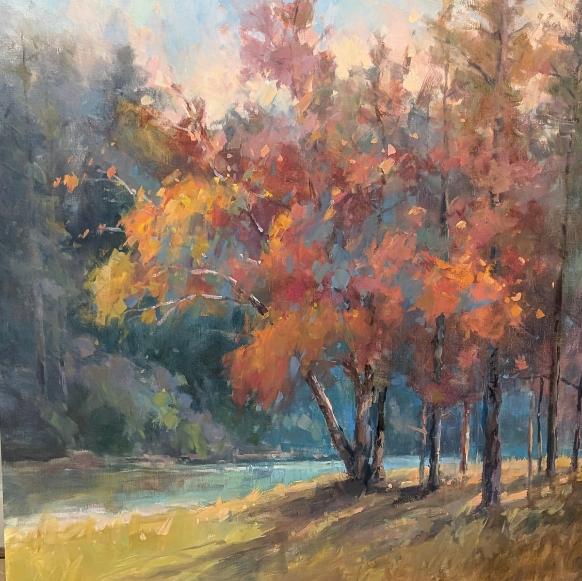 Millie Gosch - Autumn Dress (48 x 48)