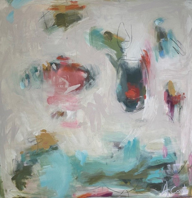 Andrea Costa - Autumn Pops (48 x 48)