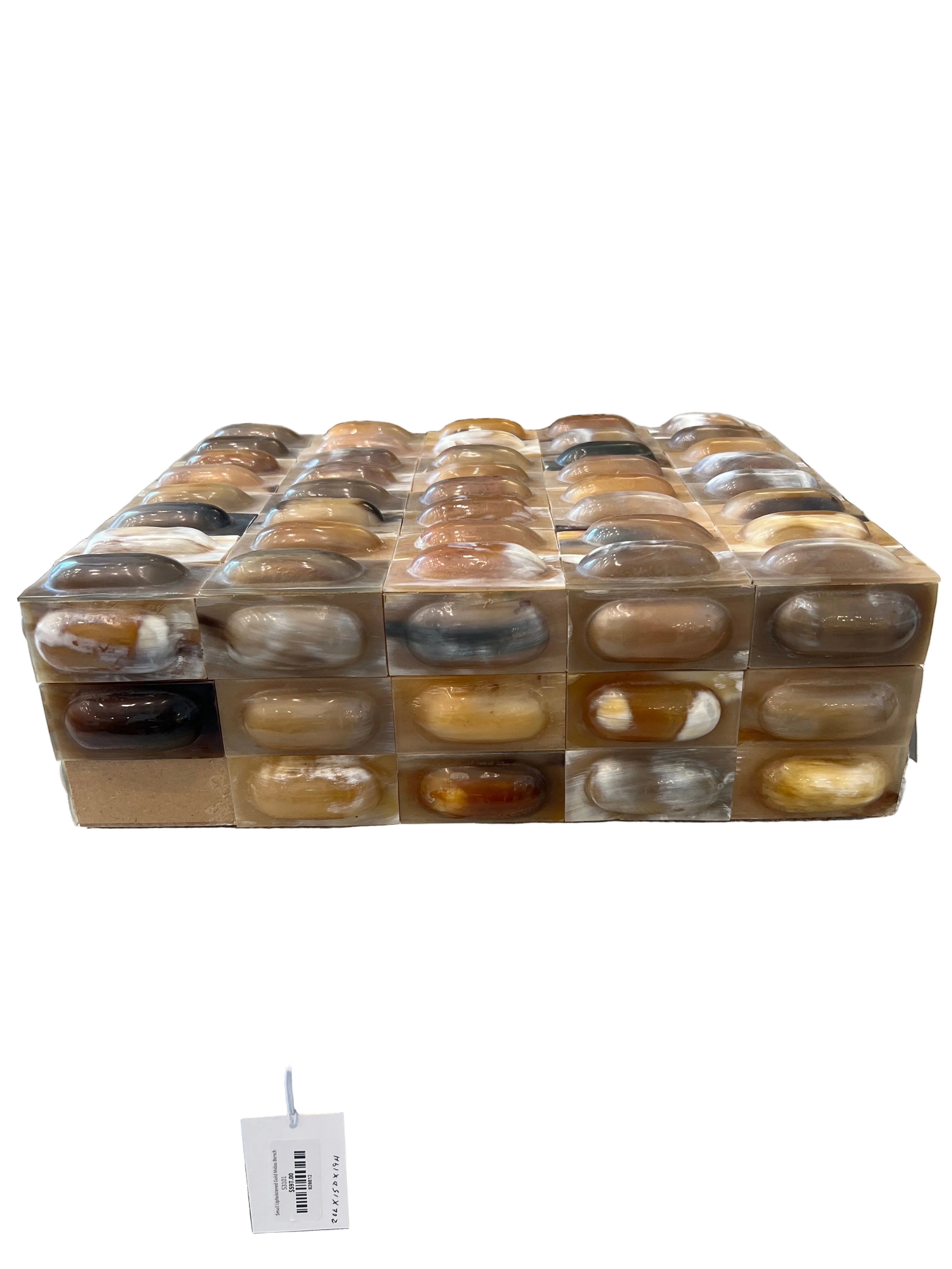 Brown Ovals Horn Box