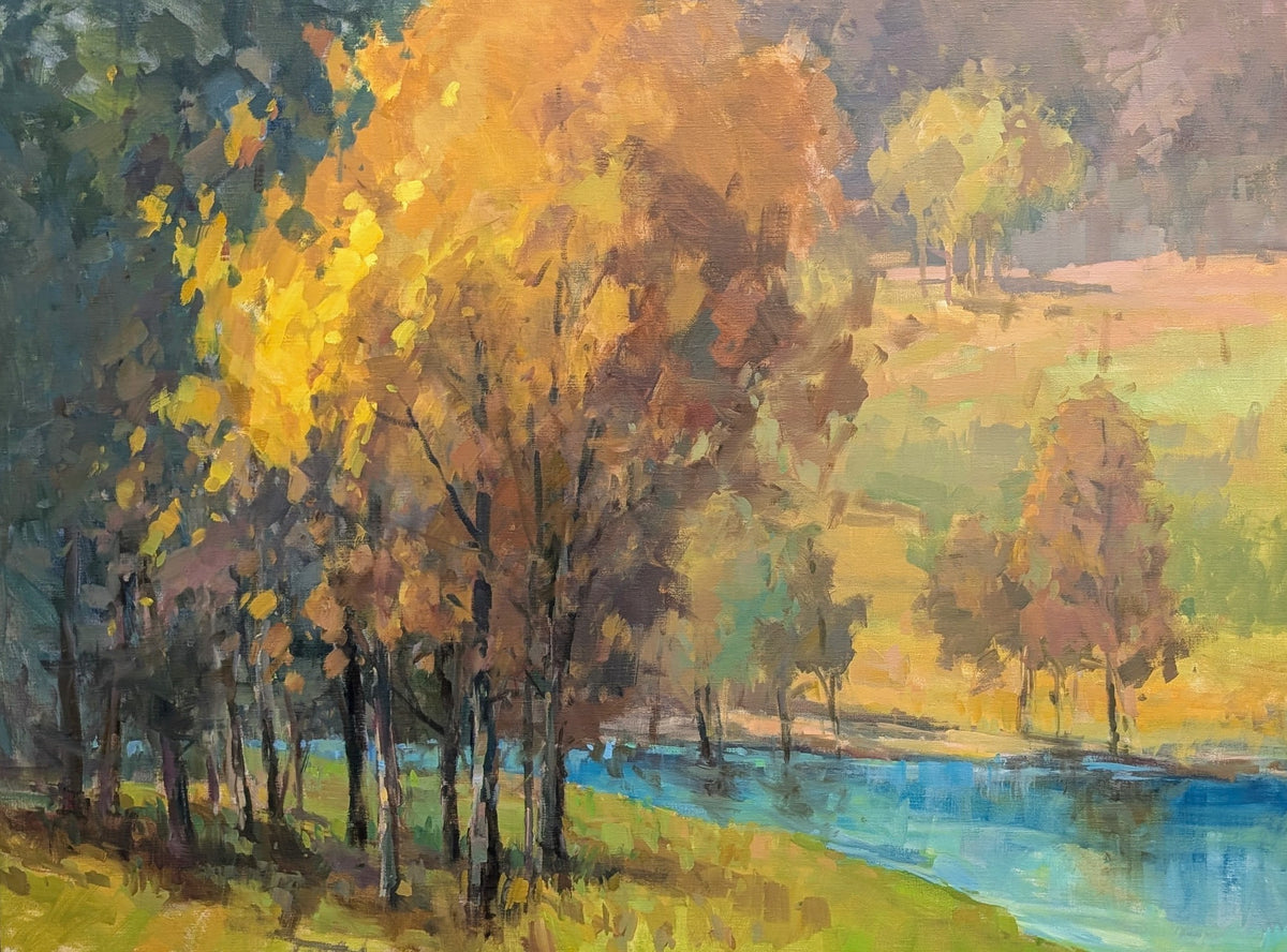 Millie Gosch - Blue Water (36 x 48)