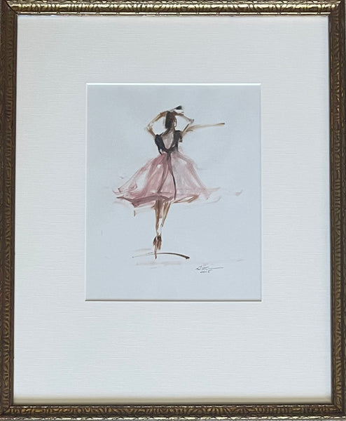 Geri Eubanks - Ballerina Study 0015 (11 x 8.75)