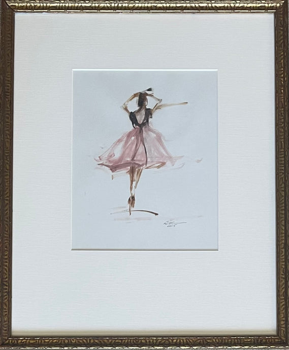 Geri Eubanks - Ballerina Study 0015 (21 x 17.25)