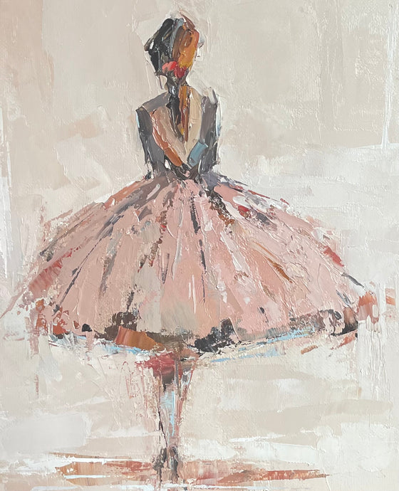 Geri Eubanks - Ballerina Study VI (15 x 13)
