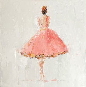 Geri Eubanks - Ballerina In Pink (12 x 12)