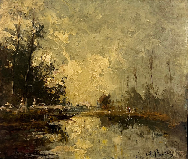 Heritage - Crepiscule by Francois Auguste Ravier (8.5 x 9.5)