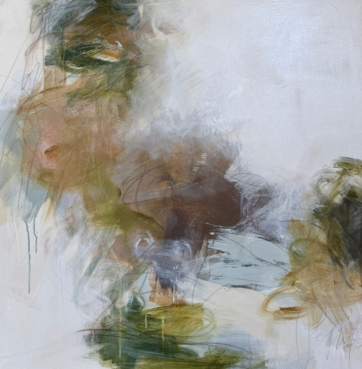 Melissa Payne Baker - Birch (36 x 36)