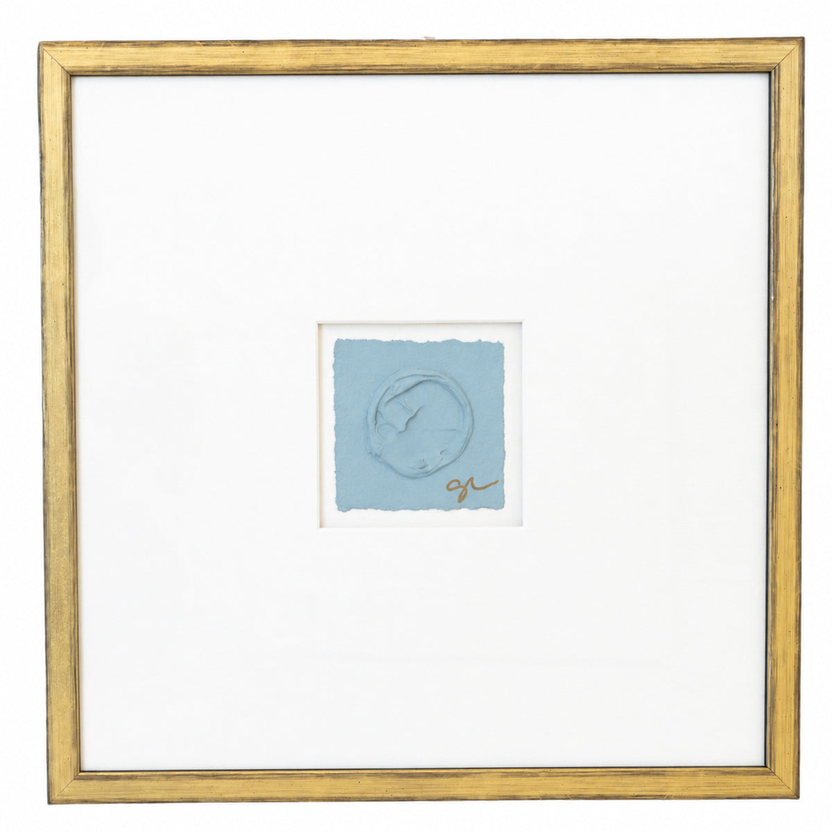Sally Threlkeld - Bleu #1 (18 x 18)