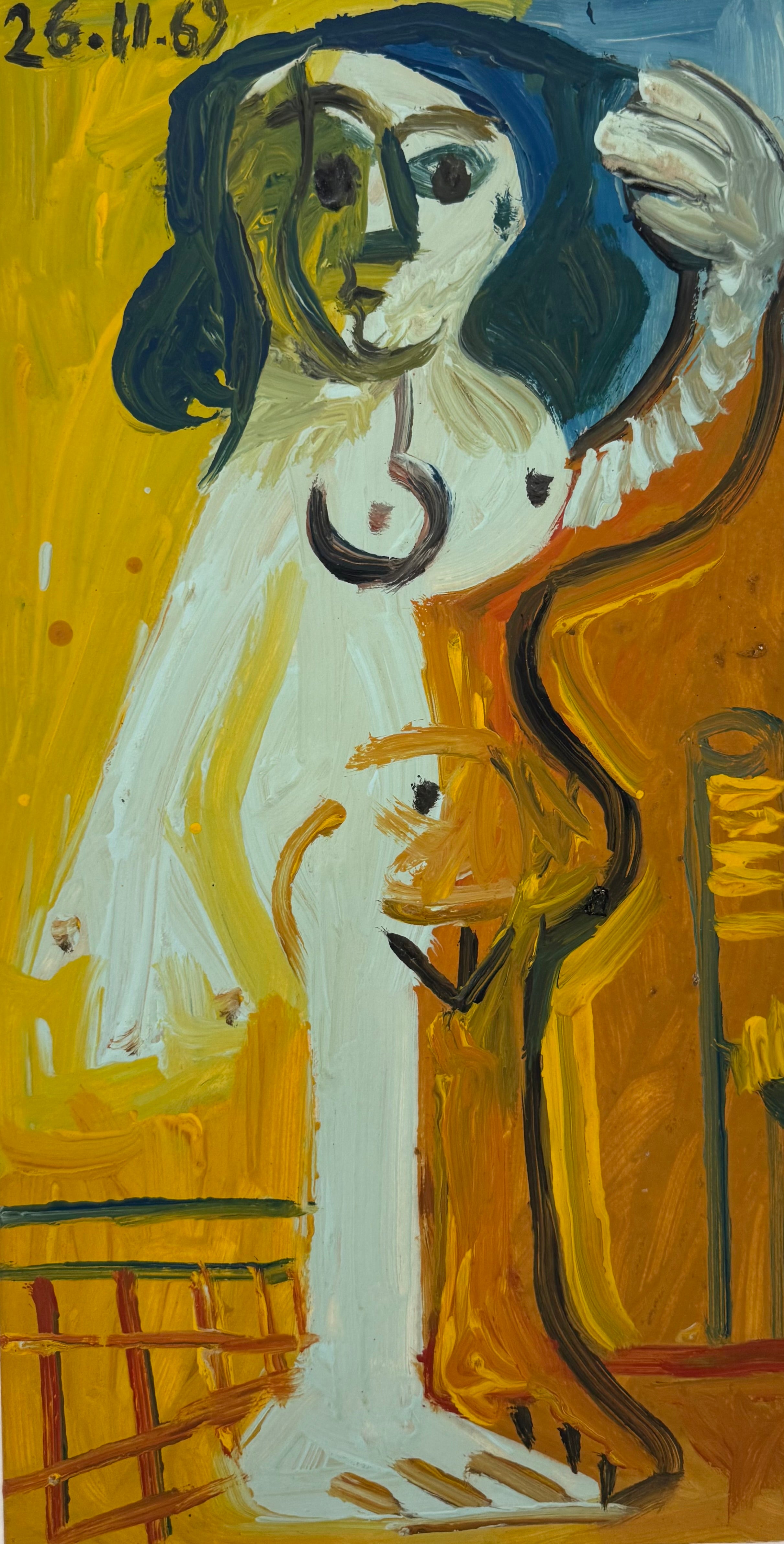 Heritage - Blue Nude by Raymond Debieve (15 x 8)