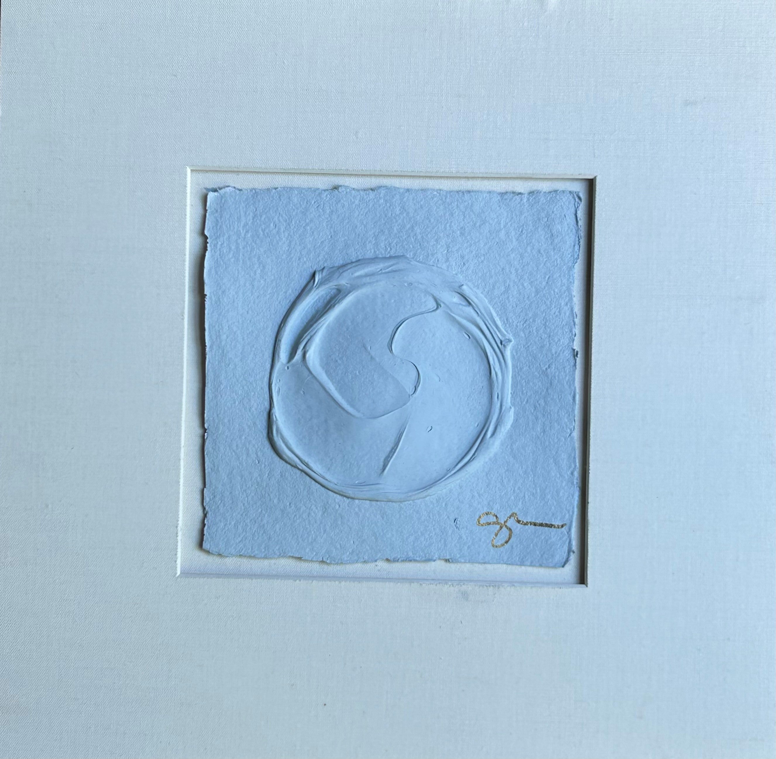 Sally Threlkeld - Blue #1 (20 x 20)