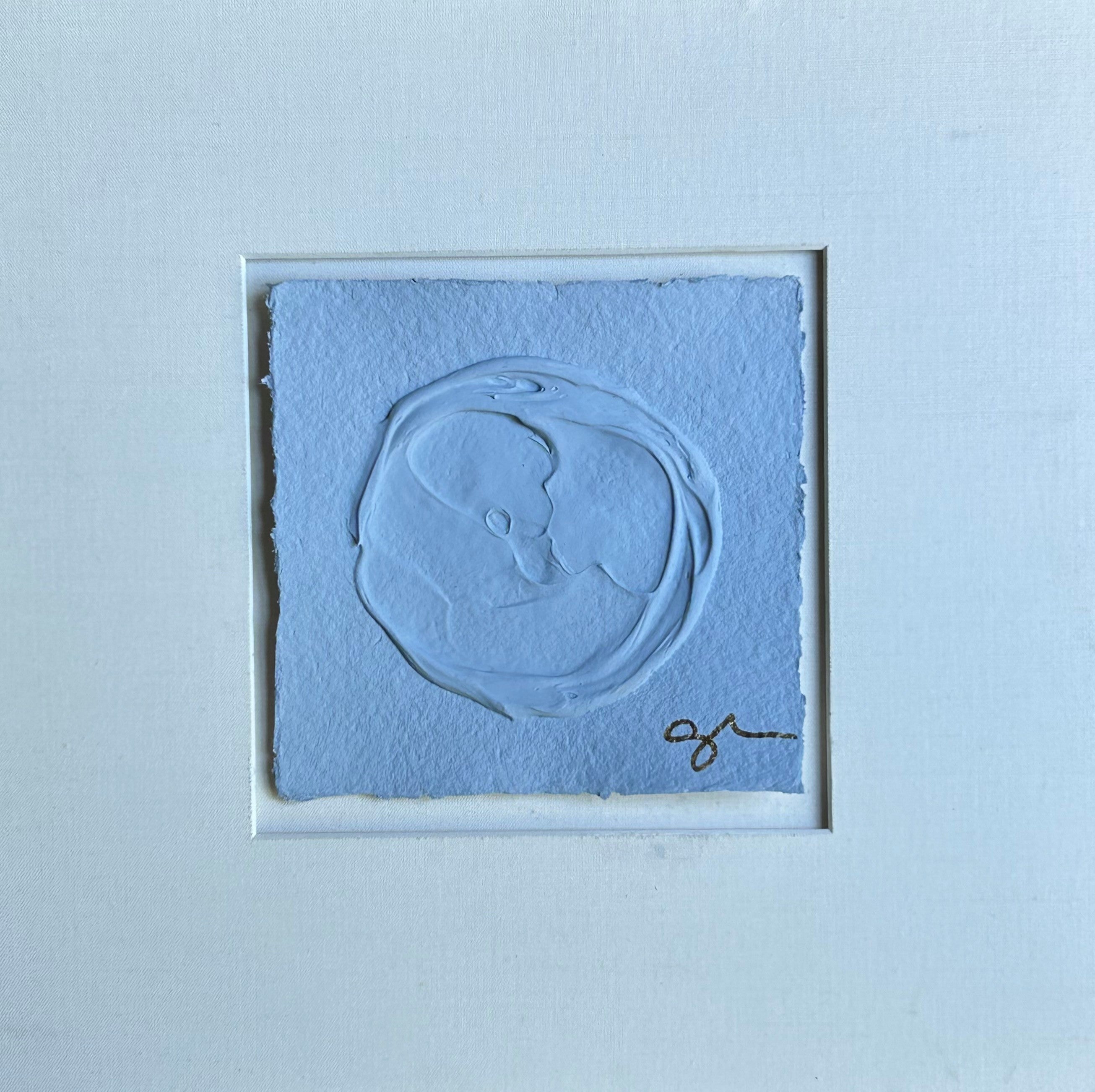 Sally Threlkeld - Blue #3 (20 x 20)