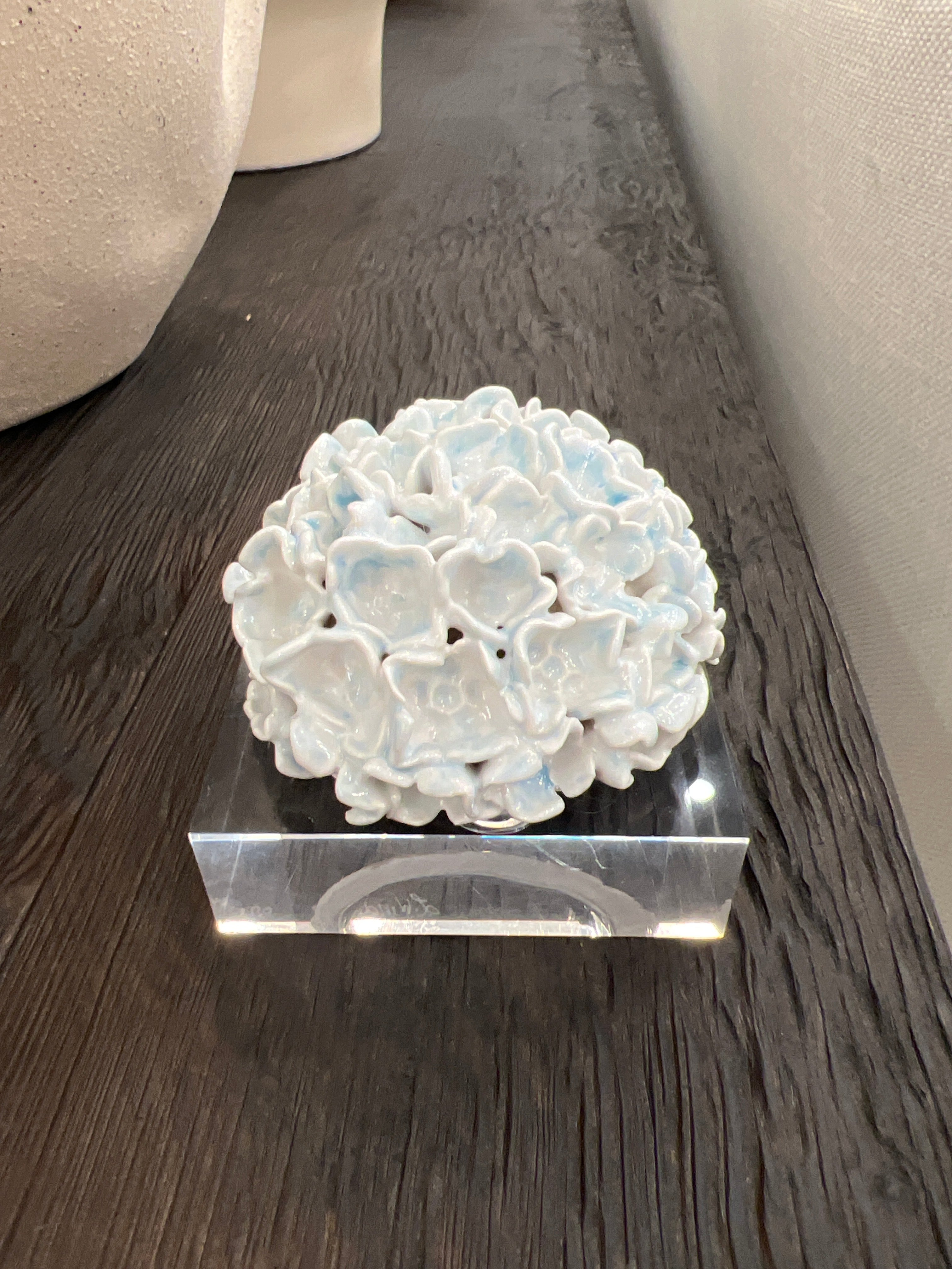 Mini Hydrangea on Acrylic