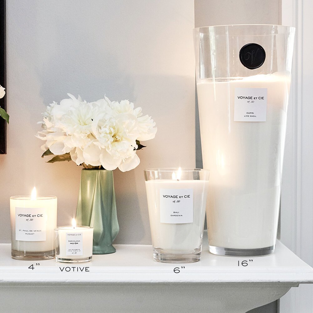 Paris Boudoir Candle 6"