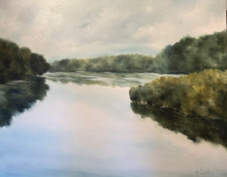 Andrea Costa - Calming Waters (48 x 60)