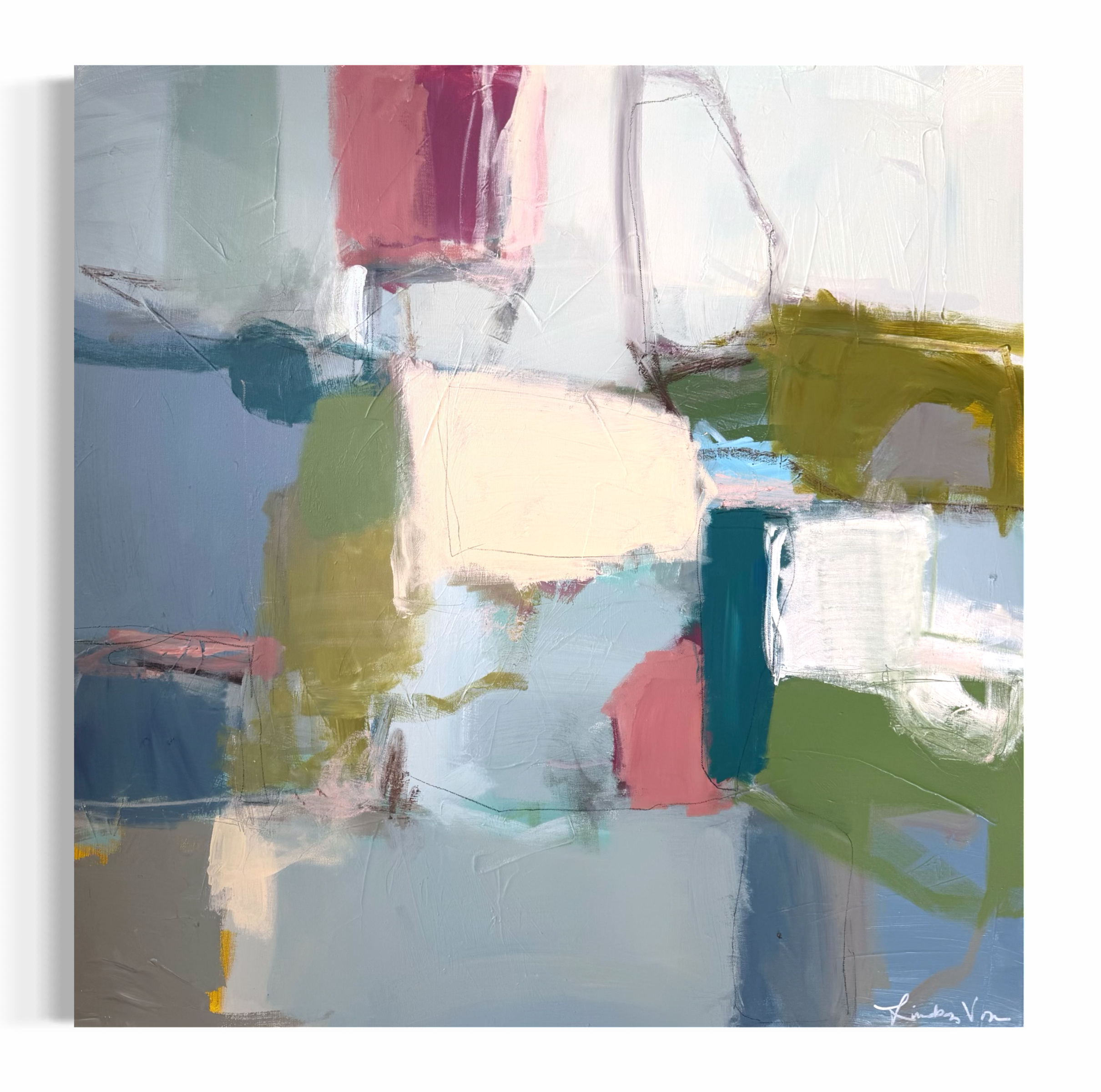 Lindsay Von - Capri Light (36 x 36)