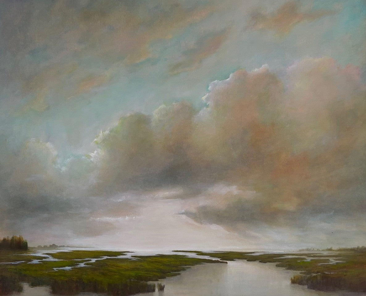 Julie Houck - Catch Me if You Can (36 x 48) - RESERVED