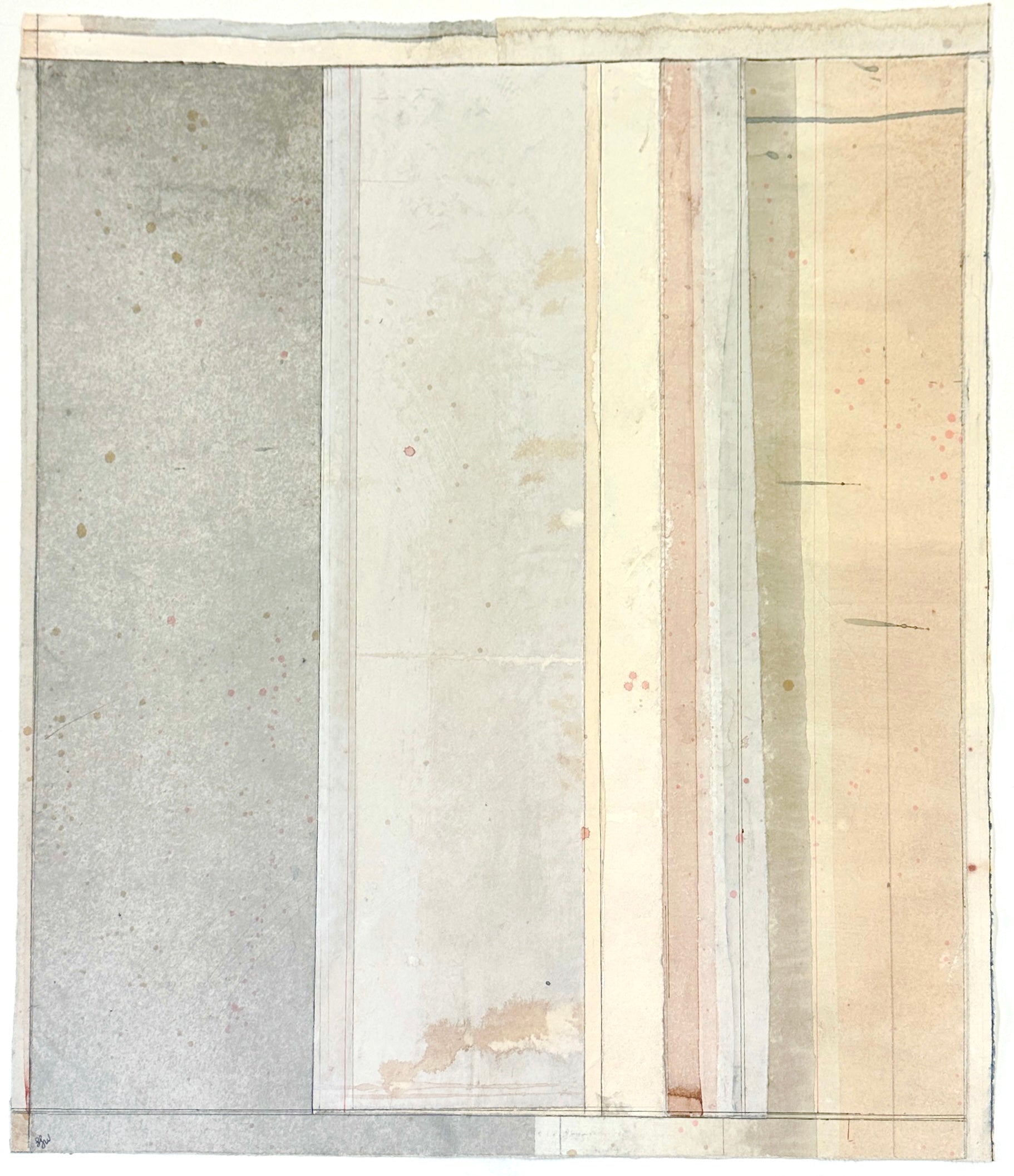 Lisa Weiss - Chalk Plane lll (28 x 24) (Copy)