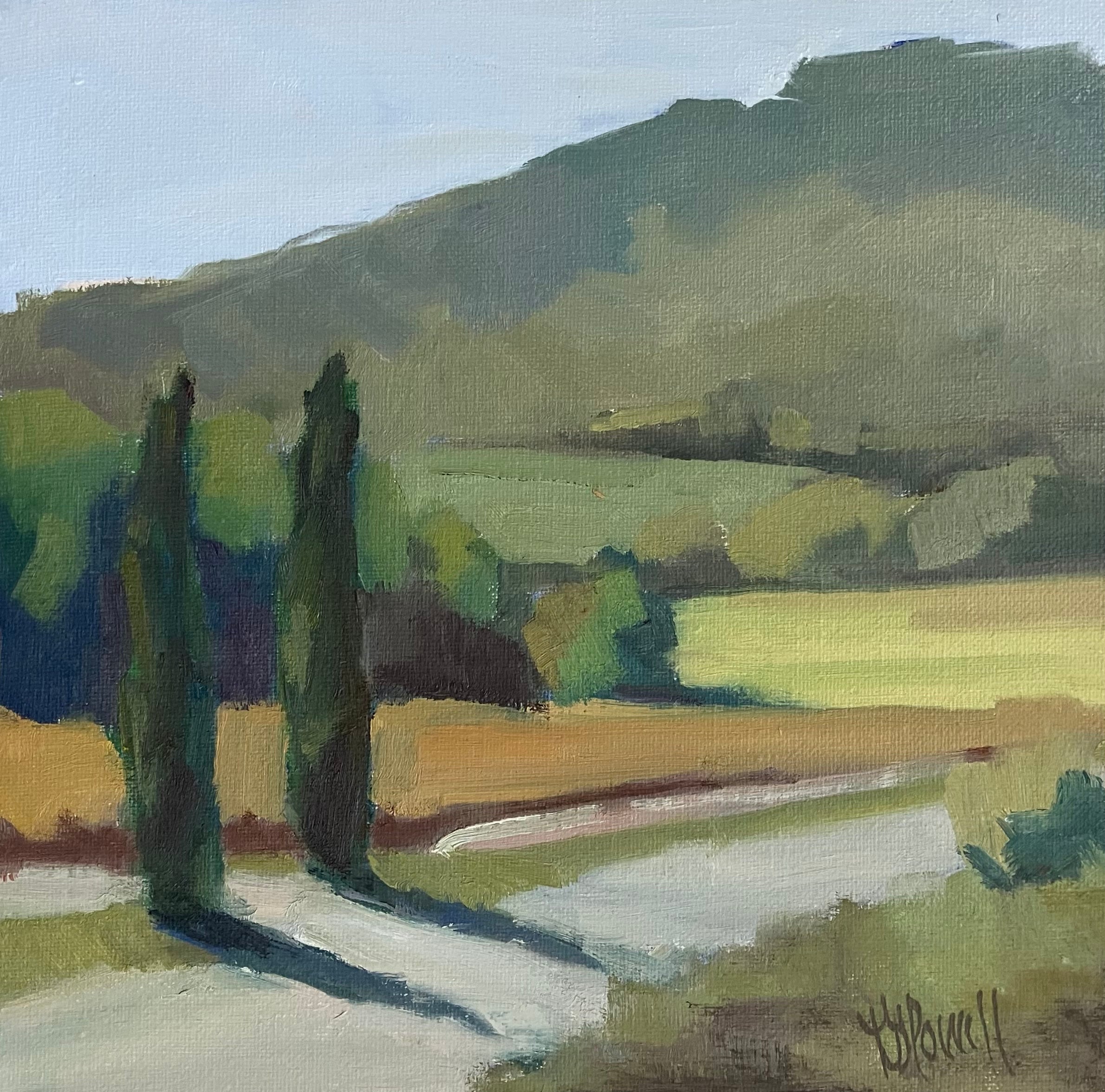 Lesley Powell - Chemin de la Vicarie (10 x 10)