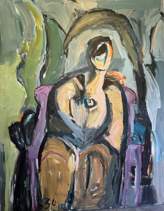 Anne Darby Parker - Child of the Island (60 x 48)