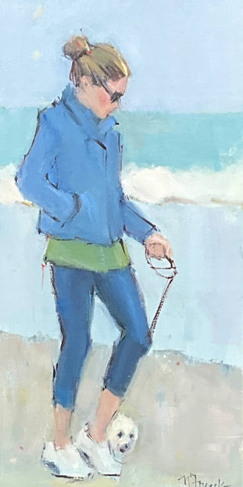 Nancy Franke - Chilly Morning (16 x 8)