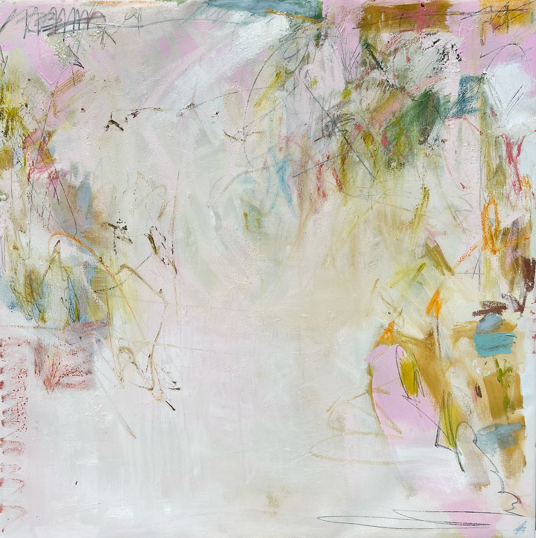 Lily Harrington - Clinking Clicquot I (24 x 24)