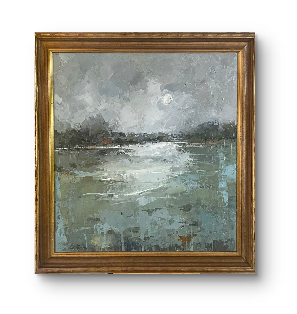 Geri Eubanks - Cloudy Skies (15.5 x 14.5)