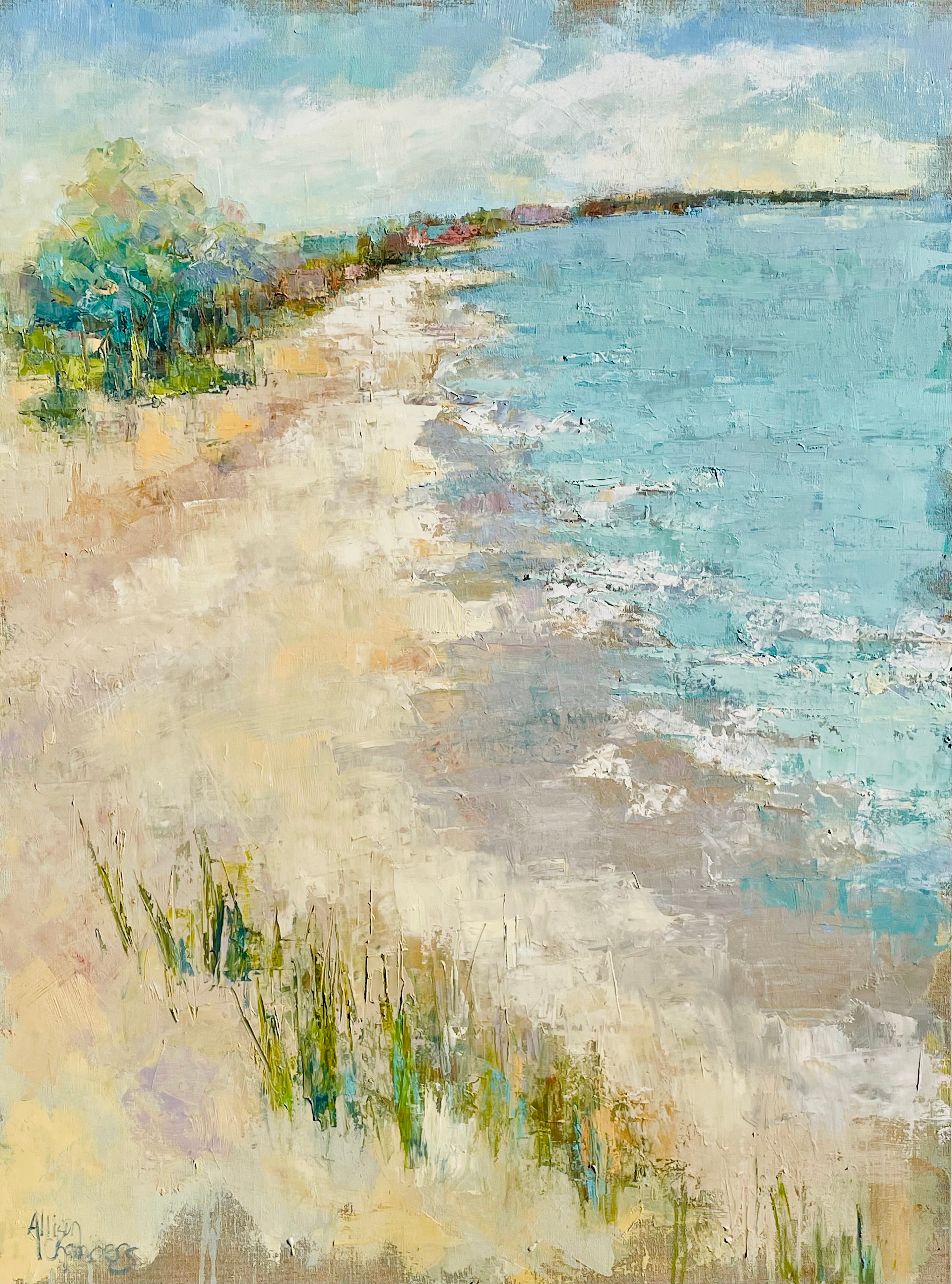 Allison Chambers - Coastal Walk (40 x 30)