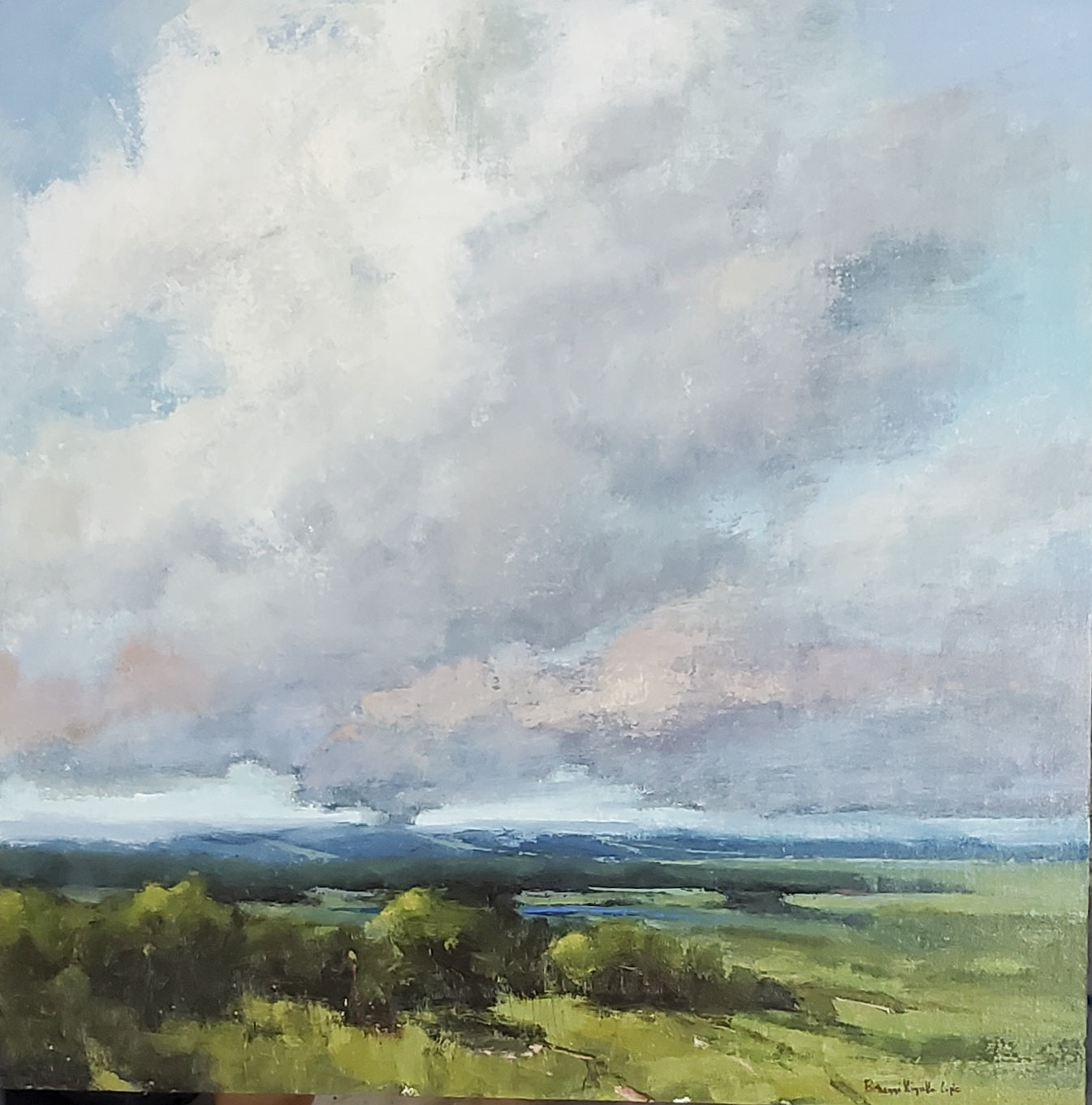 Bethanne Cople - My Heart Leaps Up (24 x 24)
