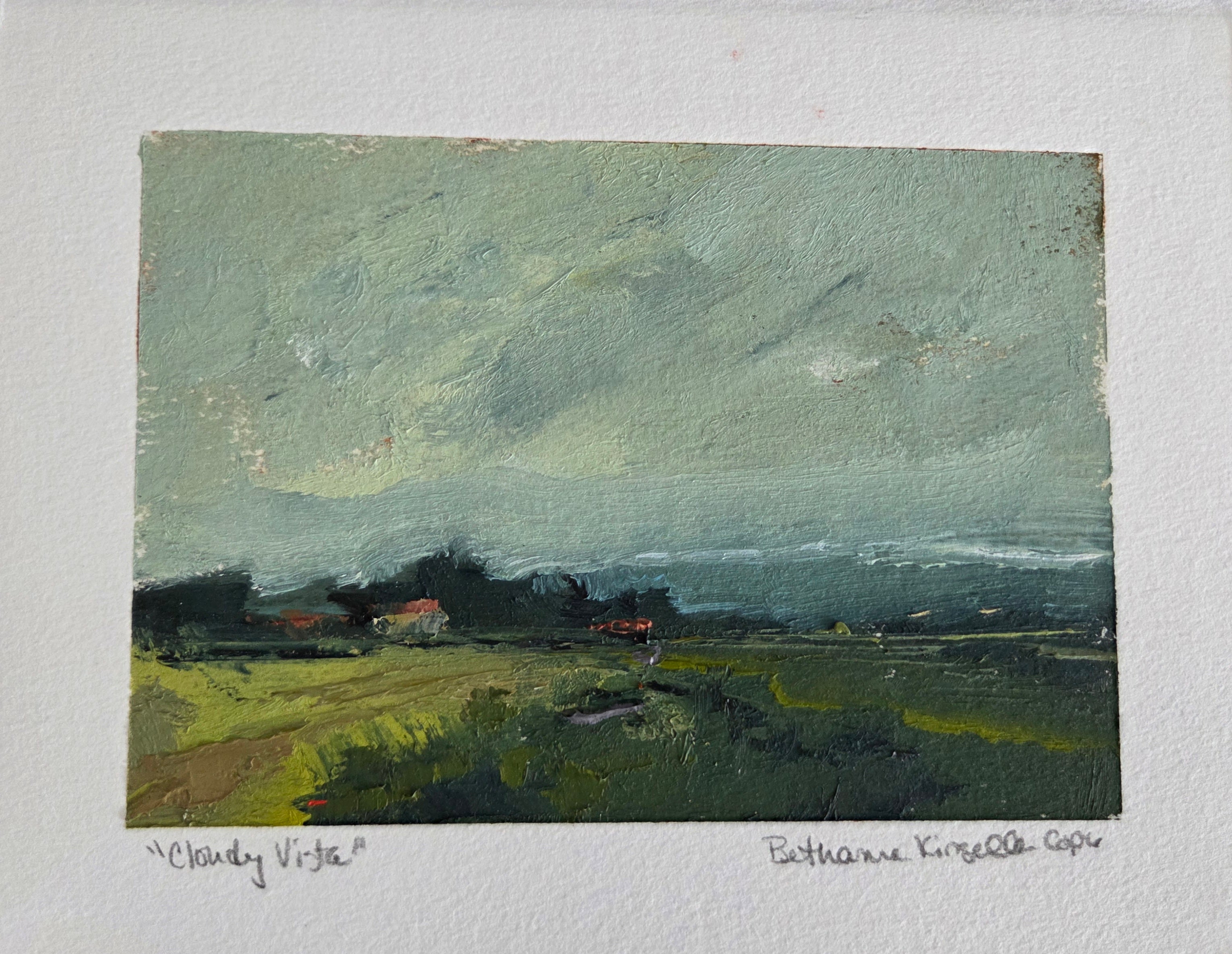 Bethanne Cople - Cloudy Vista (6.5 x 7.5)