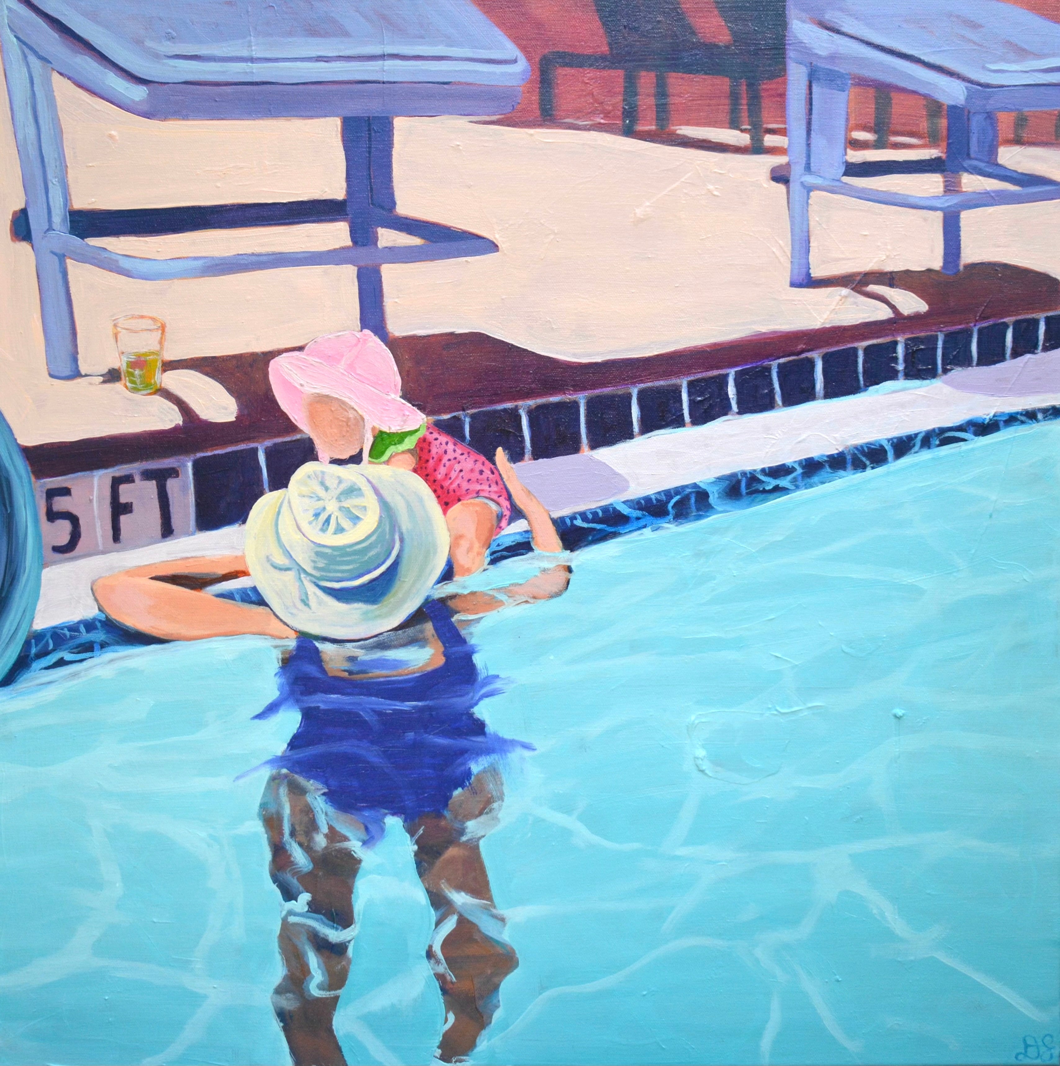 Devan Sweeney - Deep End (24 x 24)
