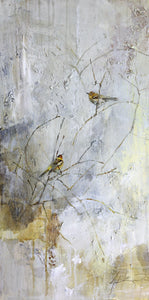 Justin Kellner - Don't Leave it Out (Cape-may Warbler) (32 x 16)