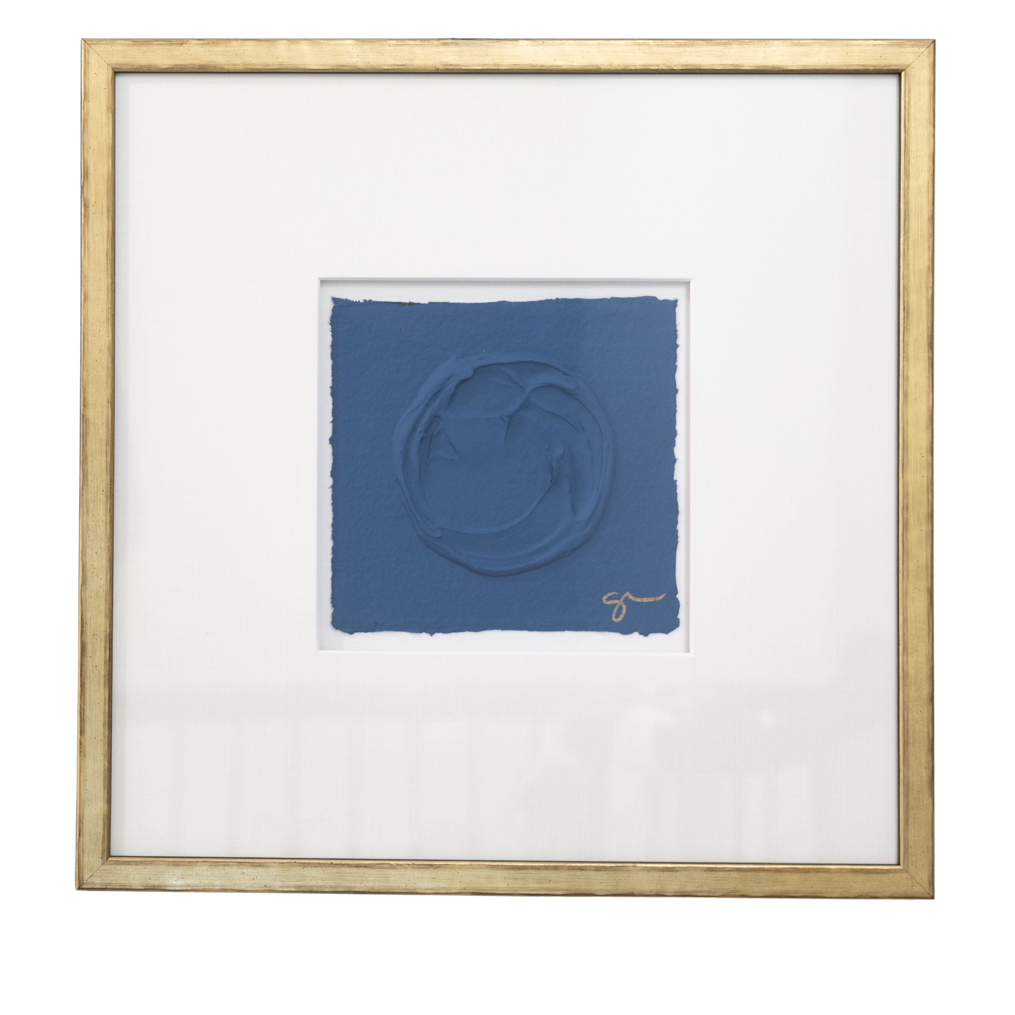 Sally Threlkeld - Drawing Room Blue (20 x 20)