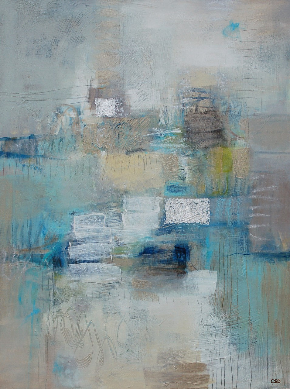 Christina Doelling - Every Cloud Has a Silver Lining (48 x 36)