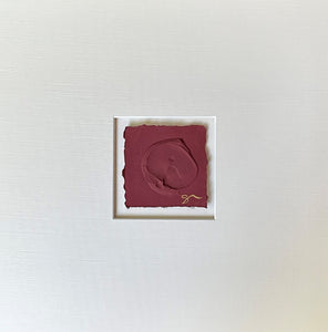 Sally Threlkeld - Eating Room  Red (18 x 18)