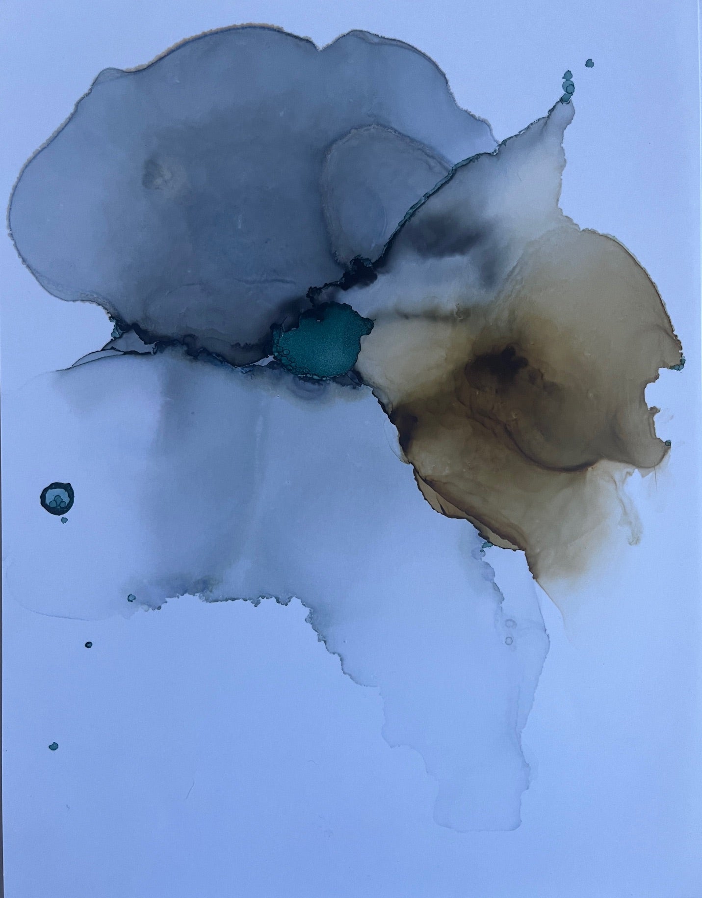 Shirley Lewis - Empire of Blue (11 x 8.5)