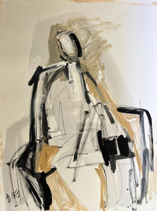 Anne Darby Parker - Energetic Moment (24 x 18)